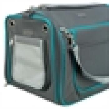 Reisetasche Vicky mit herausnehmbaren Kissen Grau Trixie